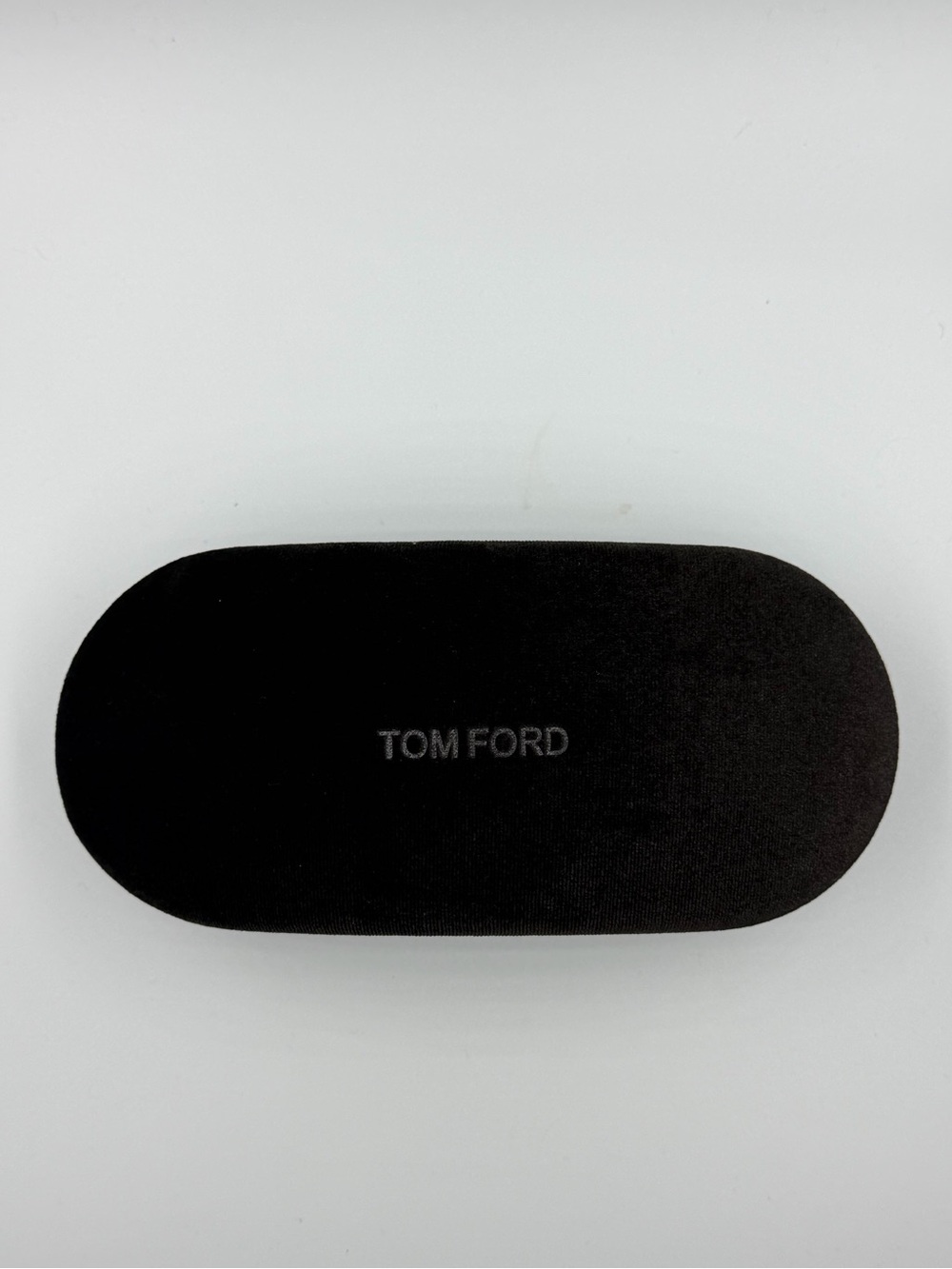 Tom Ford Velvet Glasses Case Brown